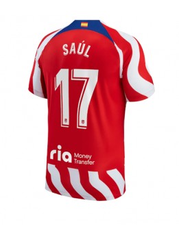 Atletico Madrid Saul Niguez #17 Heimtrikot 2022-23 Kurzarm
